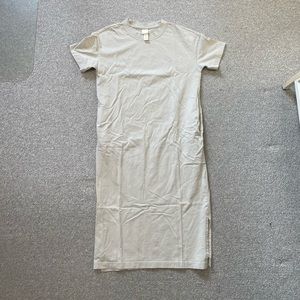 HM tshirt dress with pockets, size XS